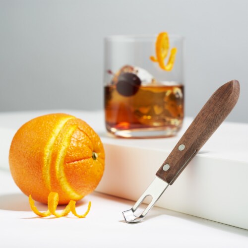 Walnut Channel Knife by ViskiÂ® Perspective: back