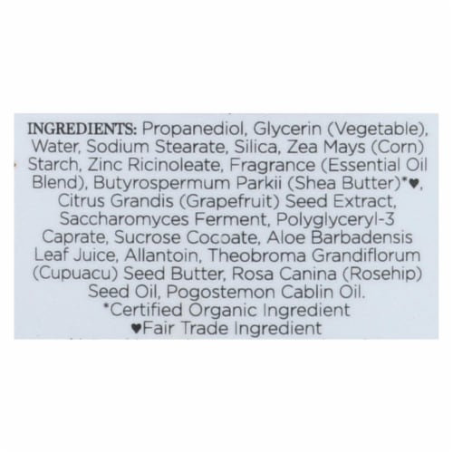 Nubian Heritage Patchouli and Buriti - Deodorant - 2.25 oz. Perspective: back