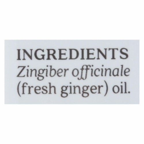 Aura Cacia - Essential Oil - Fresh Ginger - 0.5 oz. Perspective: back