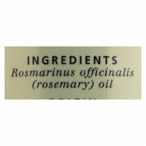 Aura Cacia - 100% Pure Essential Oil Rosemary Cleansing - 2 oz Perspective: back