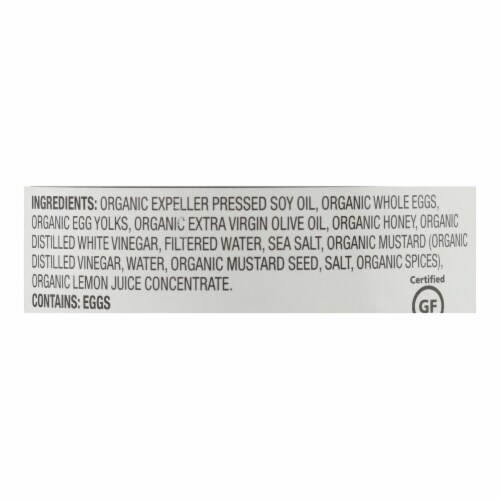 Spectrum Naturals Organic Olive Oil Mayonnaise - Case of 12 - 12 oz. Perspective: back