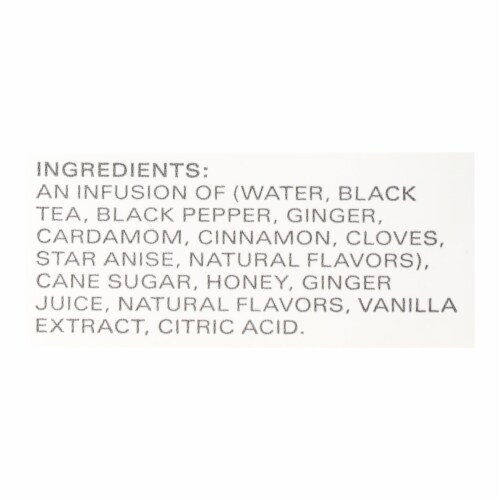 Tazo Tea Chai Concentrate - Case of 6 - 32 fl oz. Perspective: back