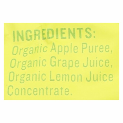 Peter Rabbit Organics Fruit Snacks - Apple and Grape - Case of 10 - 4 oz. Perspective: back