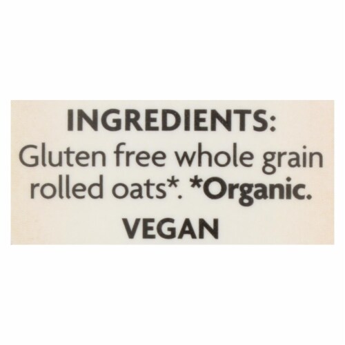 Nature's Path Organic Oats - Old Fashioned - Case of 6 - 18 oz. Perspective: back