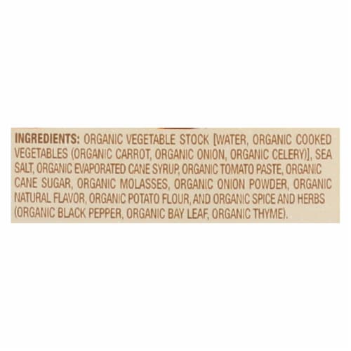 Kitchen Basics Vegetable Stock - Case of 12 - 32 oz. Perspective: back