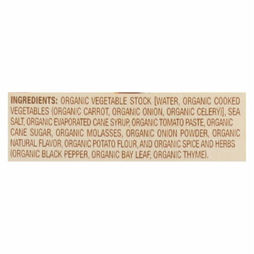 Kitchen Basics Vegetable Stock - Case of 12 - 32 oz. Perspective: back