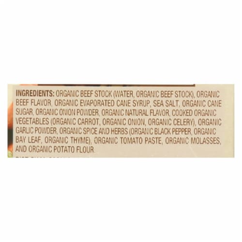 Kitchen Basics Beef Stock - Case of 12 - 32 Fl oz. Perspective: back