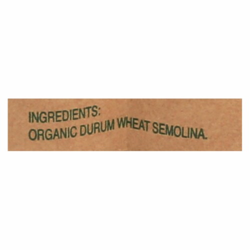 Montebello Organic Pasta - Spaghetti - Case of 12 - 1 lb. Perspective: back