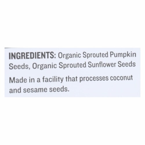 Go Raw Sprouted Seeds, Sprouted Super Simple - Case of 6 - 14 oz. Perspective: back