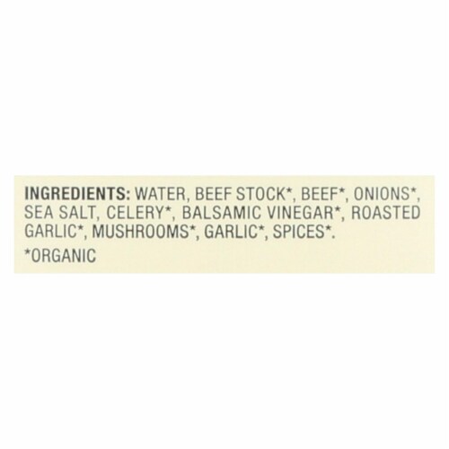 Pacific Natural Foods Organic Beef Bone Broth - Case of 12 - 32 oz. Perspective: back