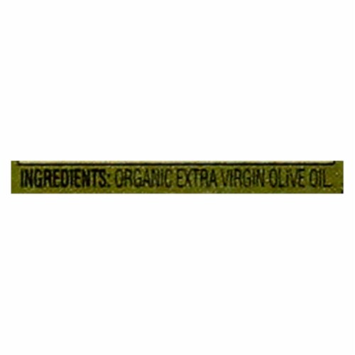 Newman's Own Organics Extra Virgin Olive Oil - Case of 6 - 25.3 Fl oz. Perspective: back