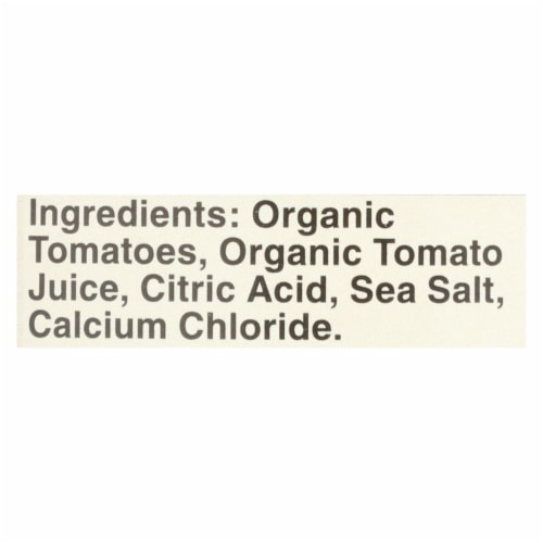 Muir Glen Peeled Whole Plum Tomatoes - Tomatoes - Case of 12 - 28 oz. Perspective: back