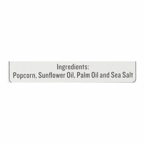 SkinnyPop Sea Salt Popcorn Perspective: back