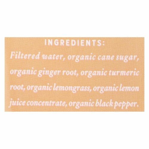 Rishi - Tea Concentrate - Turmeric Ginger Chai - Case of 12 - 32 fl oz. Perspective: back