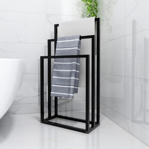 Freestanding towel ring outlet