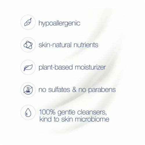 Body Wash Hypoallergenic and Sulfate Free Body Wash Sensitive Skin 22 oz 2 Count Perspective: back
