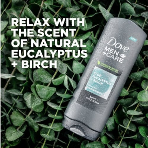Men+Care Body Wash and Face Wash Perspective: back