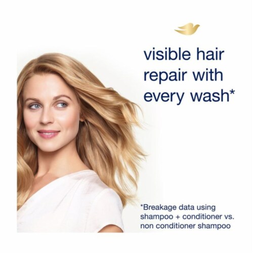 Nutritive Solutions Nourishing Repairing Daily Shampoo with Keratin; 12 fl oz Perspective: back