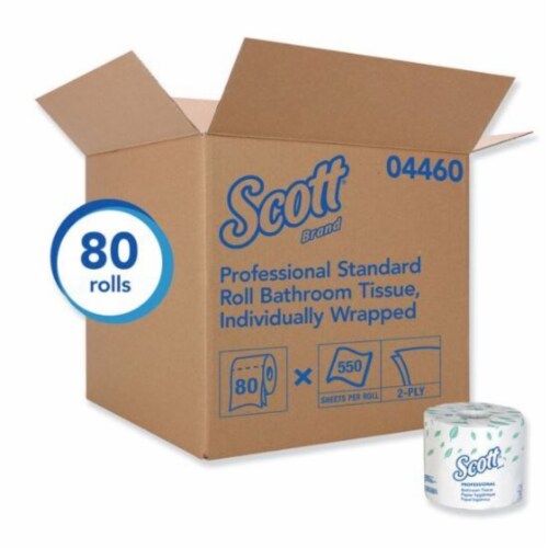 Essential Standard Roll Bathroom Tissue Perspective: back