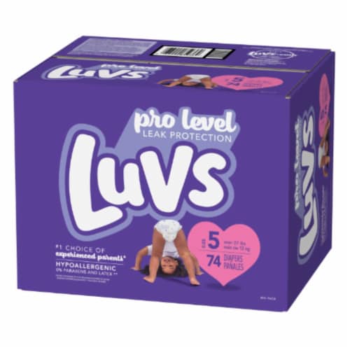 Pro Level Leak Protection Diapers Perspective: back