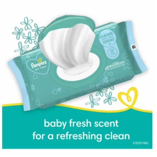 Baby Wipes Baby Fresh Perspective: back