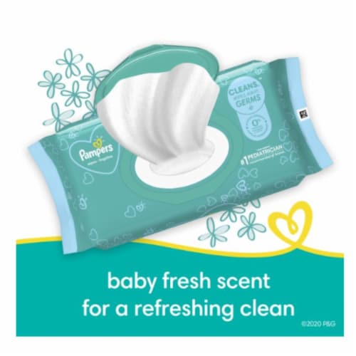 Baby Wipes Baby Fresh Perspective: back
