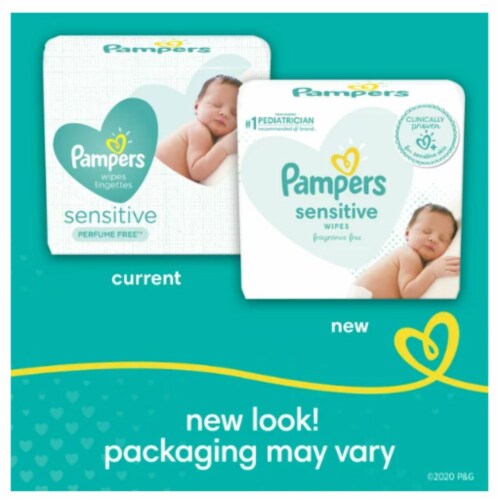 Sensitive Baby Wipes Perspective: back