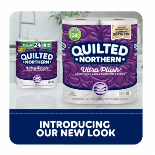 Ultra Plush Toilet Paper Perspective: back