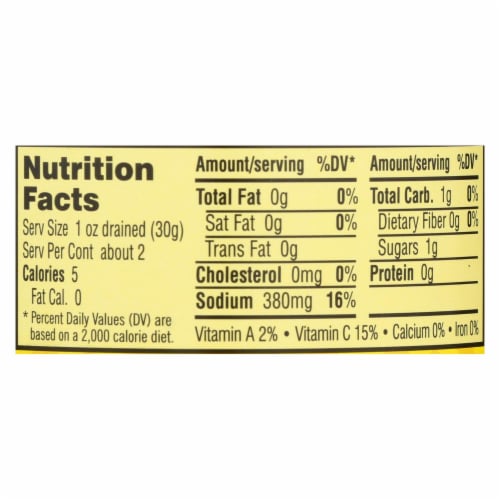 Hatch Chili Hatch Nacho Sliced - Jalapenos - Case of 12 - 4 oz. Perspective: back