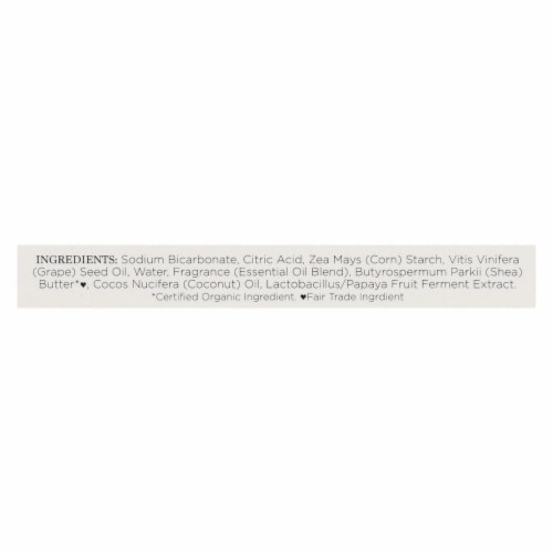 Nubian Heritage Coconut & Papaya Bath BomBased - 1 Each - 6 CT Perspective: back