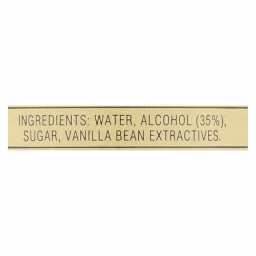 Nielsen-massey Vanilla - Vinilla Extract Madagascar - Case of 8-8 FZ Perspective: back