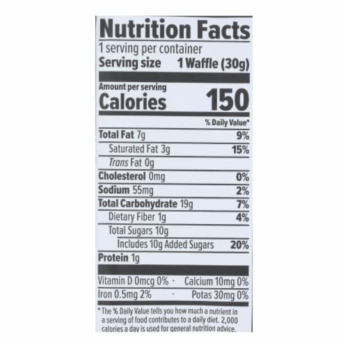 Honey Stinger - Honey Stinger Waffle Vanilla - Case of 12-1.06 OZ Perspective: back