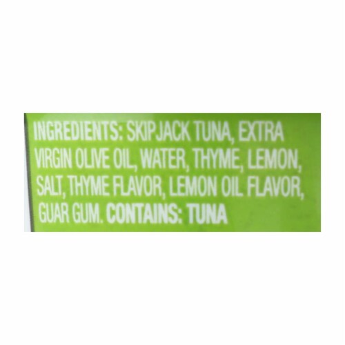 Chicken Of The Sea - Tuna Infusion Lemon Thyme - Case of 6-2.8 OZ Perspective: back