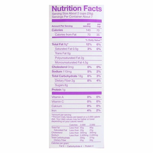 Angie'S Boom Chicka Pop Sweet And Salty Kettle Corn - Case Of 12 - 7 Oz. Perspective: back
