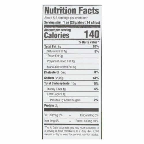 Boulder Canyon - Kettle Chips - Avocado Oil Jalapeno - Case of 12 - 5.25 oz. Perspective: back