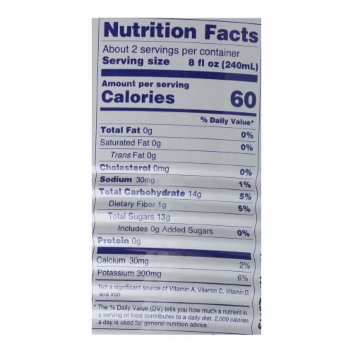 C2O Coconut Water With Pineapple Juice And Coconut Pulp - Case of 12 - 17.5 FZ Perspective: back