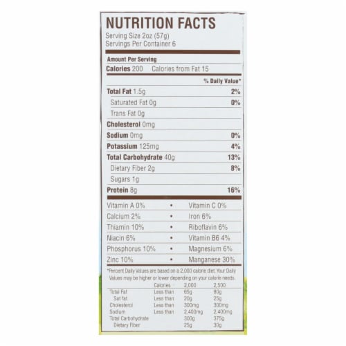 Jovial - Gluten Free Brown Rice Pasta - Fusilli - Case of 12 - 12 oz. Perspective: back
