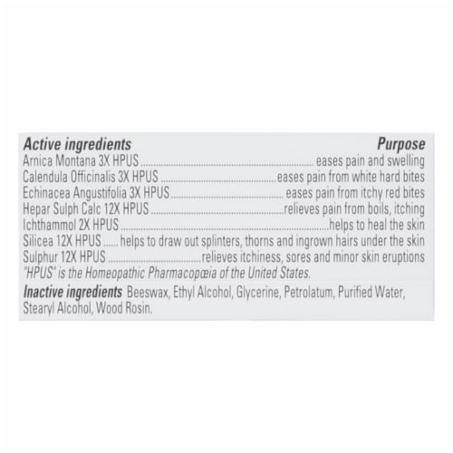 Hyland's - Prid Drawing Salve - 1 Each-.63 OZ Perspective: back