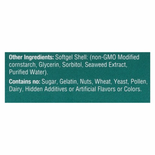Iwi - Supp Alg Omega 3 Mini Sg - 1 Each-60 SGEL Perspective: back
