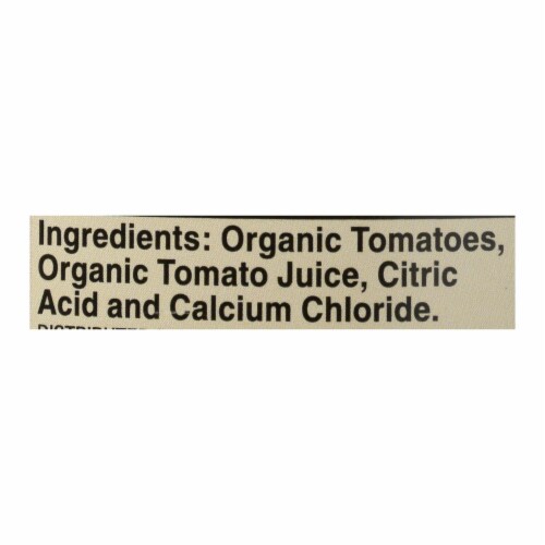 Muir Glen Organic Tomatoes - Diced - No Salt - Case of 12 - 28 oz. Perspective: back