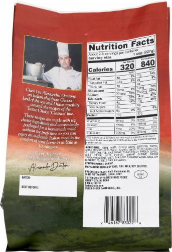 Choice Canning Co. Penne Allarrabbiata Skillet Meal Perspective: back