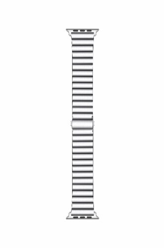 Felix Silver Stainless Steel Band for Apple Watch Series 1,2,3,4,5,6 & SE - Sizr 38mm/40mm Perspective: back