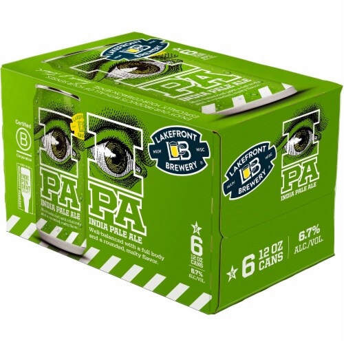 Lakefront Brewery IPA Perspective: back