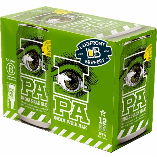 Lakefront Brewery IPA Perspective: back