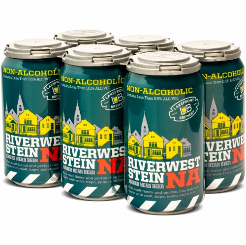 Lakefront Brewery Stein Non-Alcoholic Beer Perspective: back