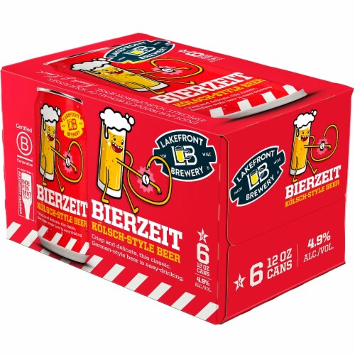 Lakefront Brewery Kierzeit Beer Perspective: back