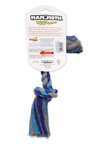 Mammoth® Flossy Chews® Medium Rope Dog Toy Perspective: back