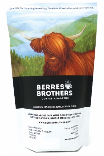 Berres Brothers Decaf Highlander Grogg Ground Coffee Perspective: back