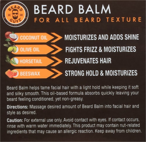 Beard Guyz Course Hair Beard Balm 25 Perspective: back