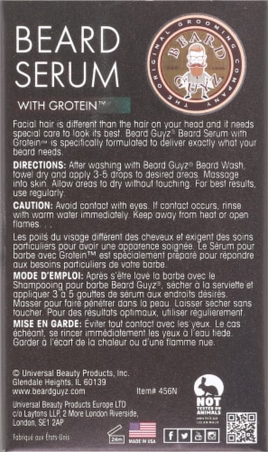 Beard Guyz® Beard Serum with Grotein Perspective: back